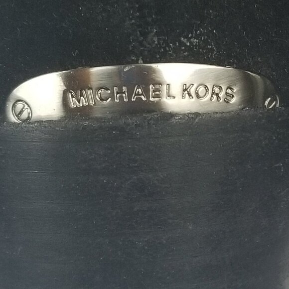 Michael Kors Mercer Black Suede Women's Bootie Sz 8 - Picture 6 of 11